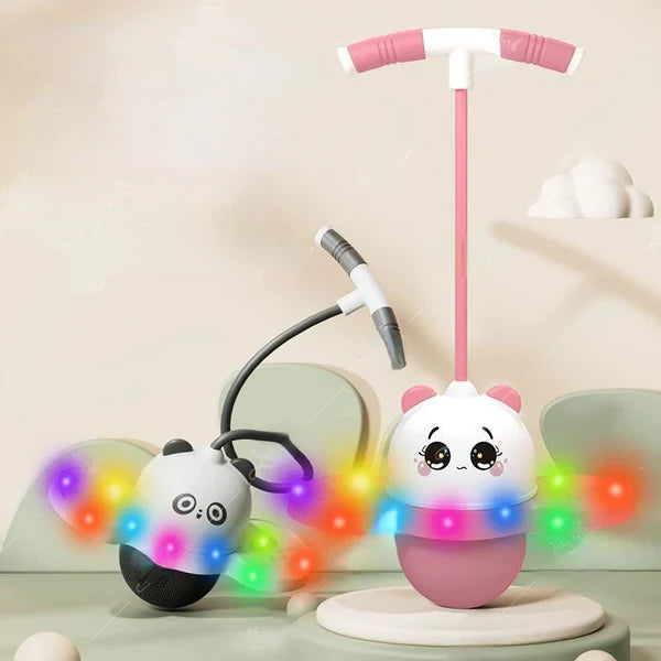 PELOTA PARA REBOTES CON LUCES LED