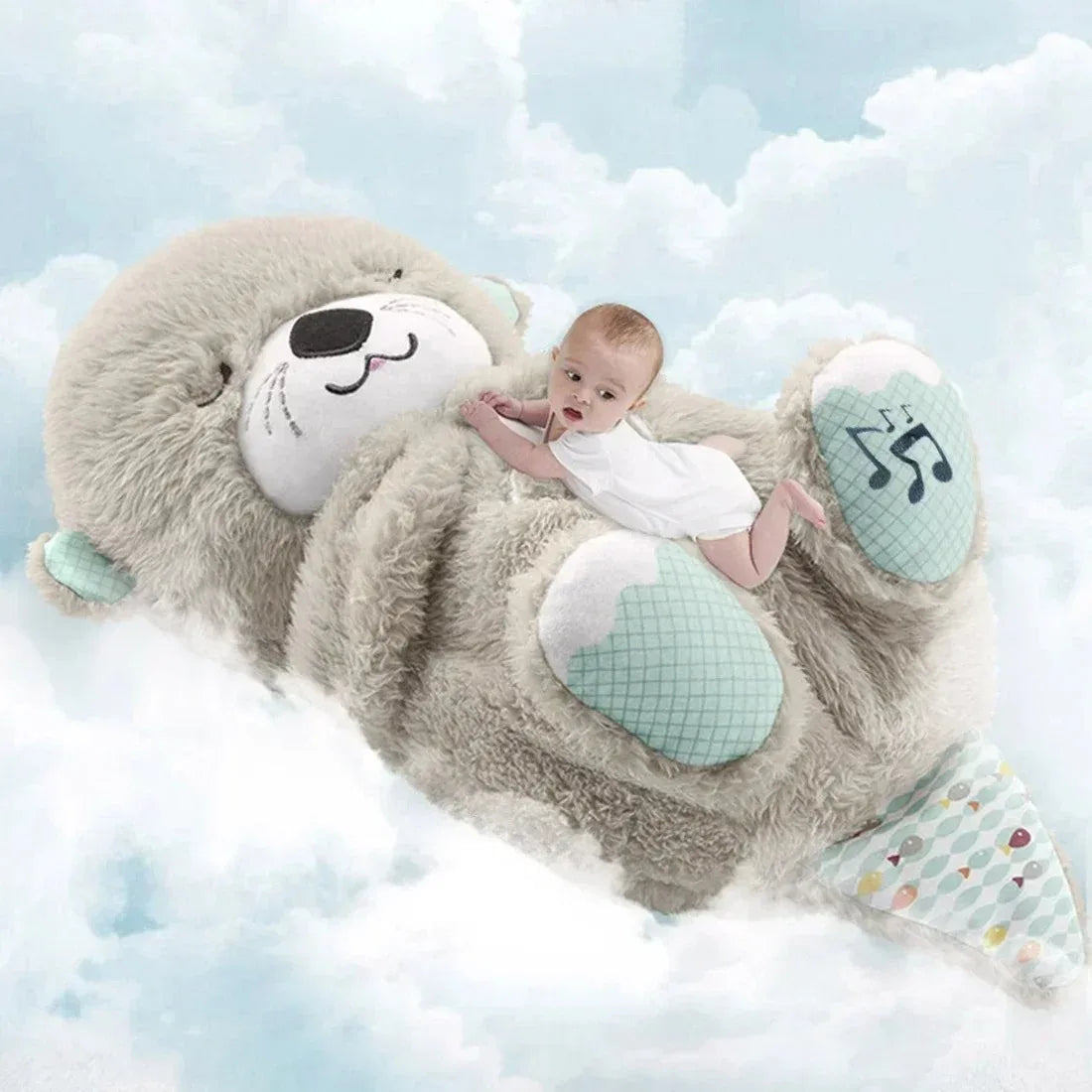 🎁 PELUCHE NUTRIA RESPIRANTE MUSICAL 😍 🎁