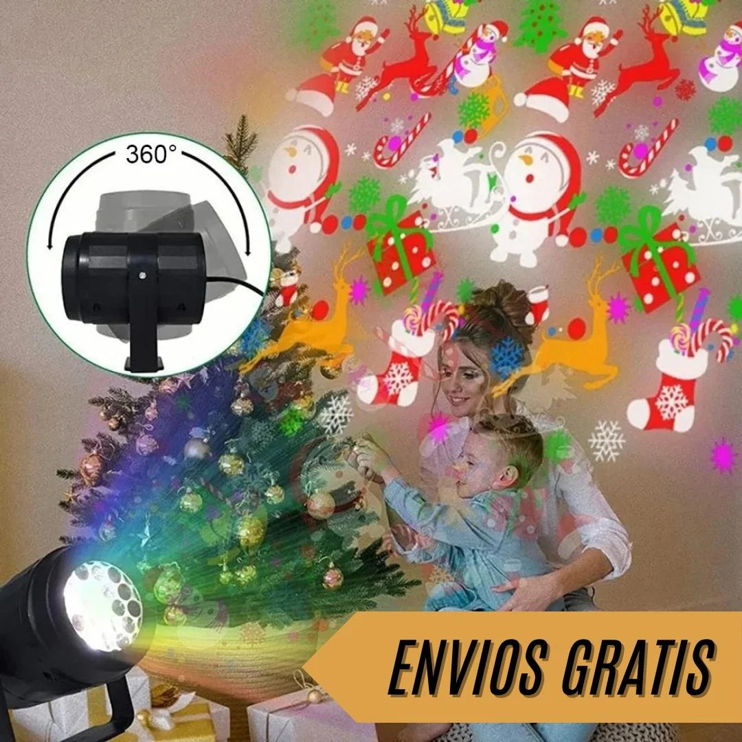 PROYECTOR NAVIDEÑO 3D EDICION 2024 ✨🎅🏼✅