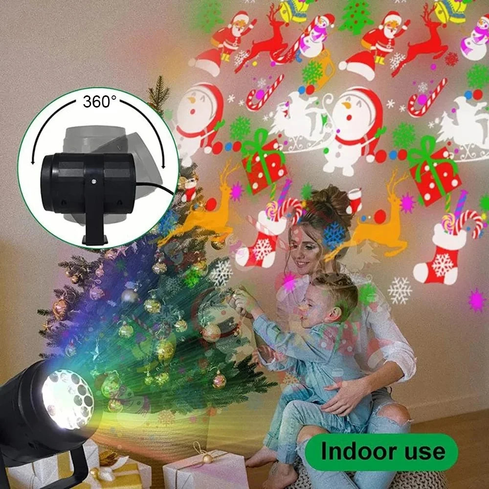 PROYECTOR NAVIDEÑO 3D EDICION 2024 ✨🎅🏼✅