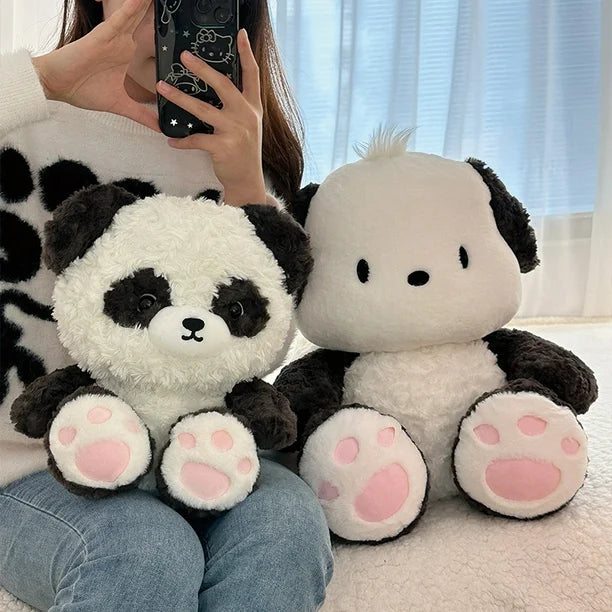 PELUCHE POCCHACO DISFRZADO DE PANDA 😍