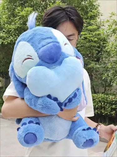 PELUCHE STICH CON CORAZON DE 60 CM 😍 ❤️