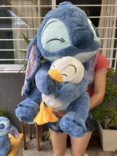 STICH CON SU PATITO IMPORTADO DE 75 CM😍