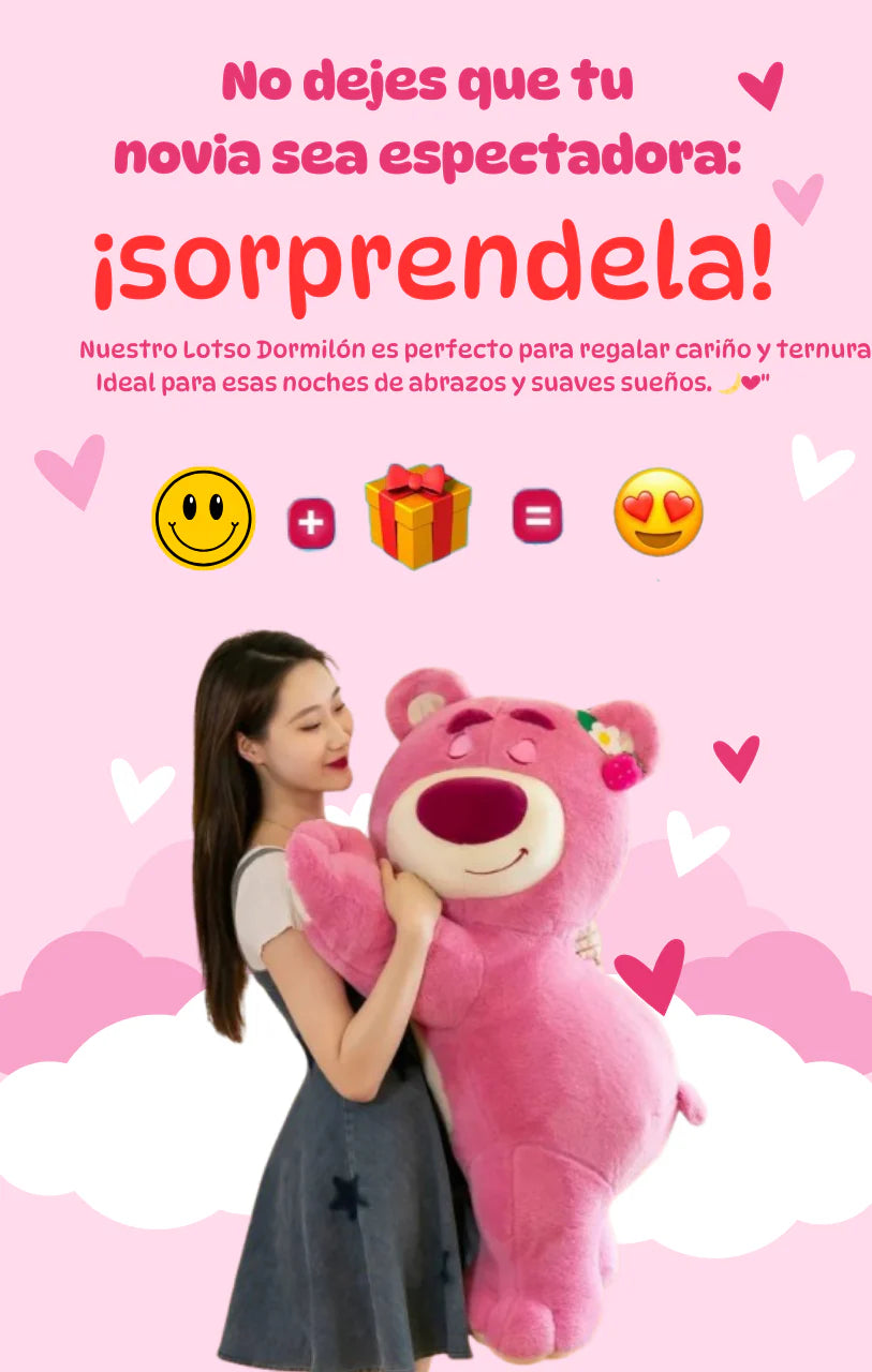 LOTSO DORMILÓN + BORDADO Y SU TARJETA PERZONALIZADA ❤️