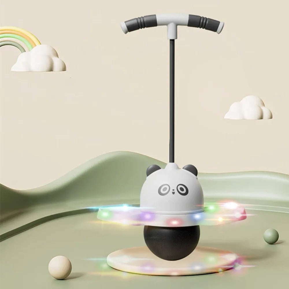 PELOTA PARA REBOTES CON LUCES LED