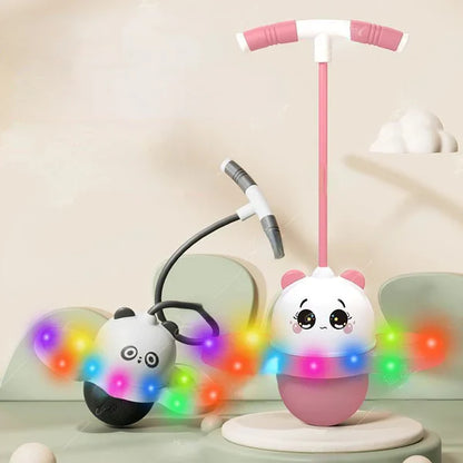PELOTA PARA REBOTES CON LUCES LED