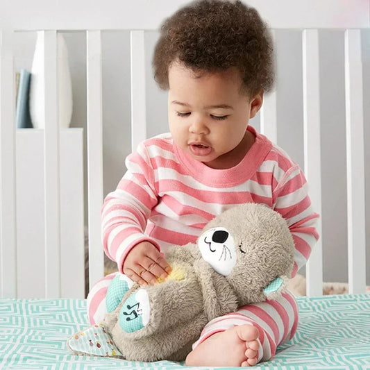 🎁 PELUCHE NUTRIA  RESPIRANTE MUSICAL 😍 🎁