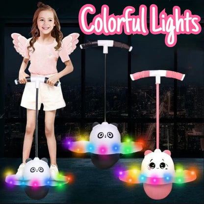 PELOTA PARA REBOTES CON LUCES LED