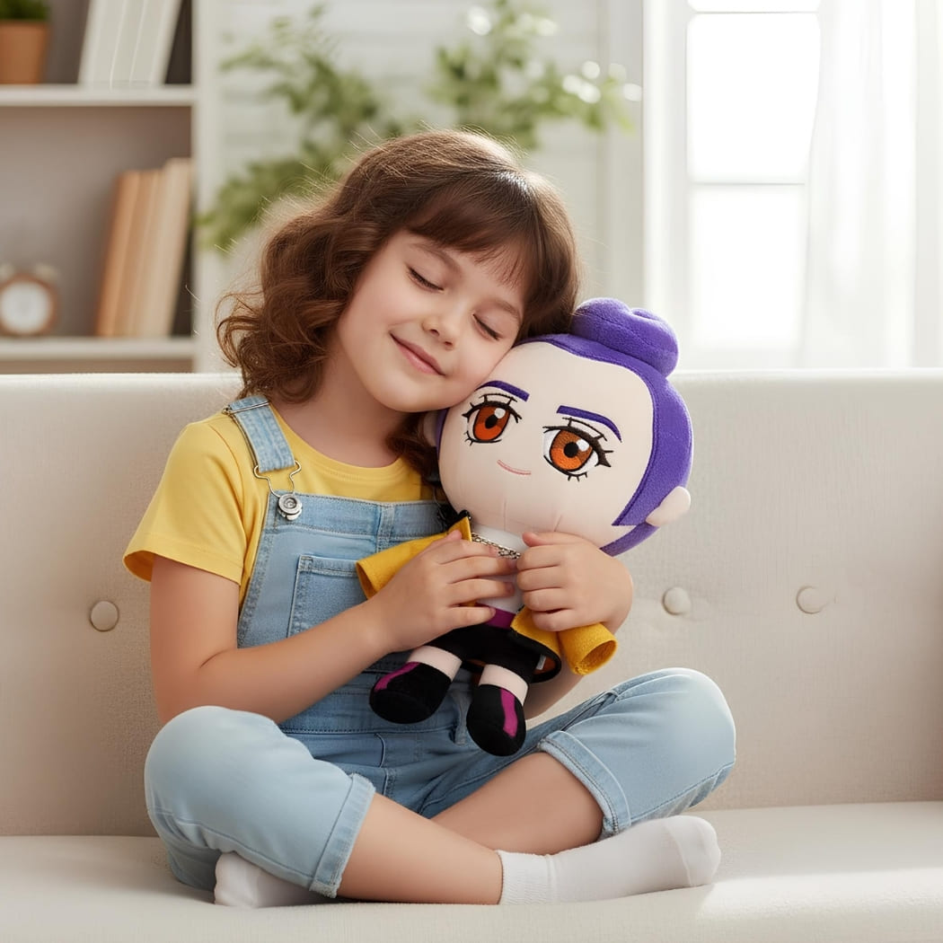 Kpop Demon Hunters Rumi Peluche + Audio Musical 🎶