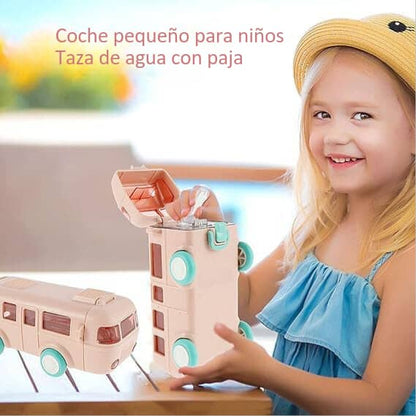 BottleBus - Tomatodo para Niños con forma de Autobus