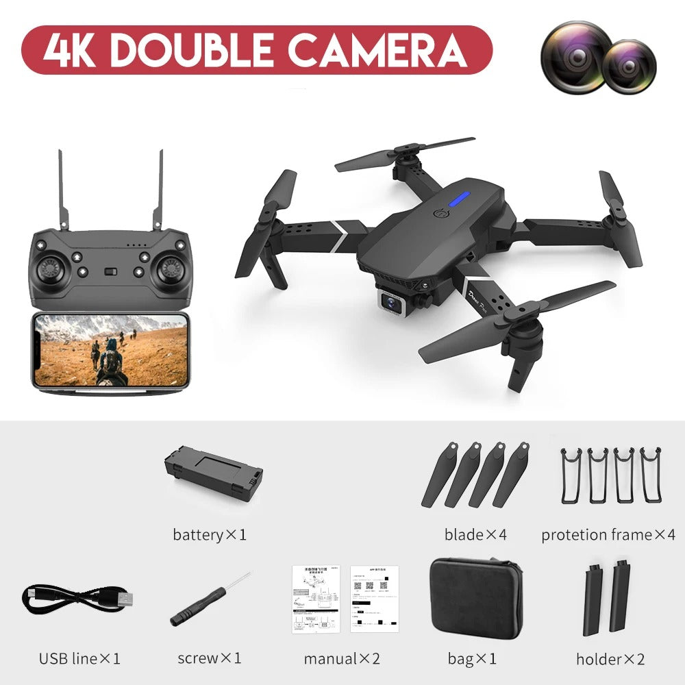 DRONE E88 PRO  versión 2024